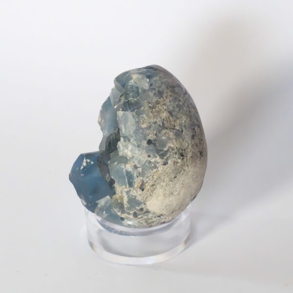 Celestite Geode Cluster Egg - Image 2
