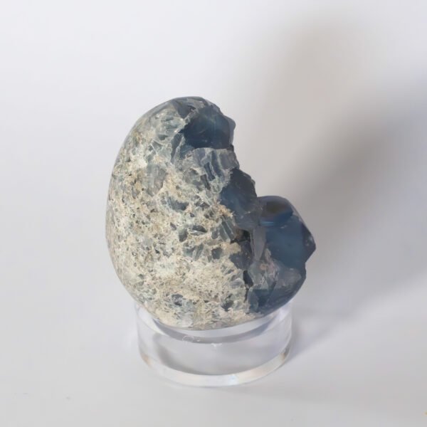 Celestite Geode Cluster Egg - Image 4