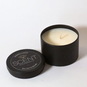 Sea Salt & Orchid Scented Candle - 3oz